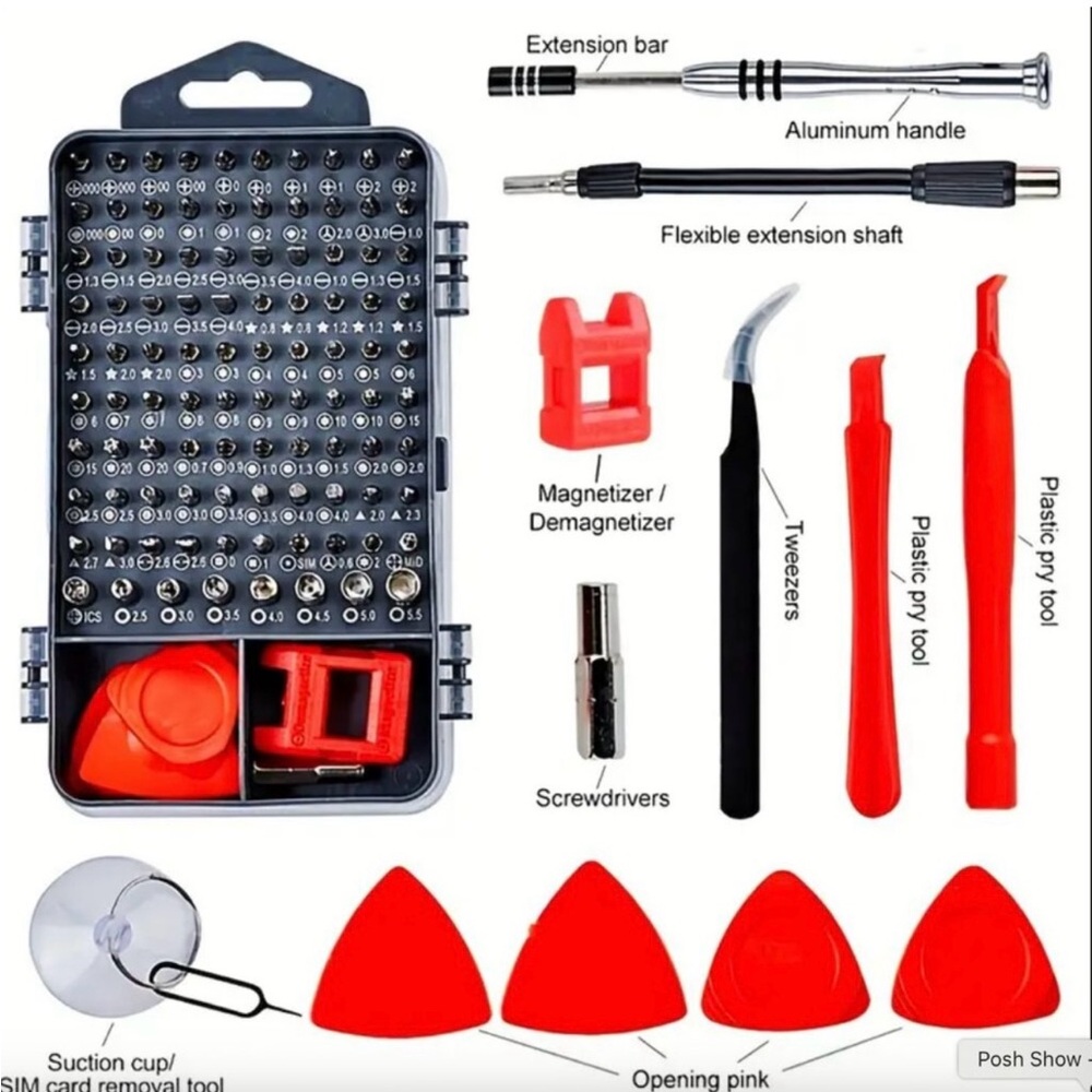 115 In 1 Precision Screwdriver Multifunctional Maintenance Set - Picture 2 of 4